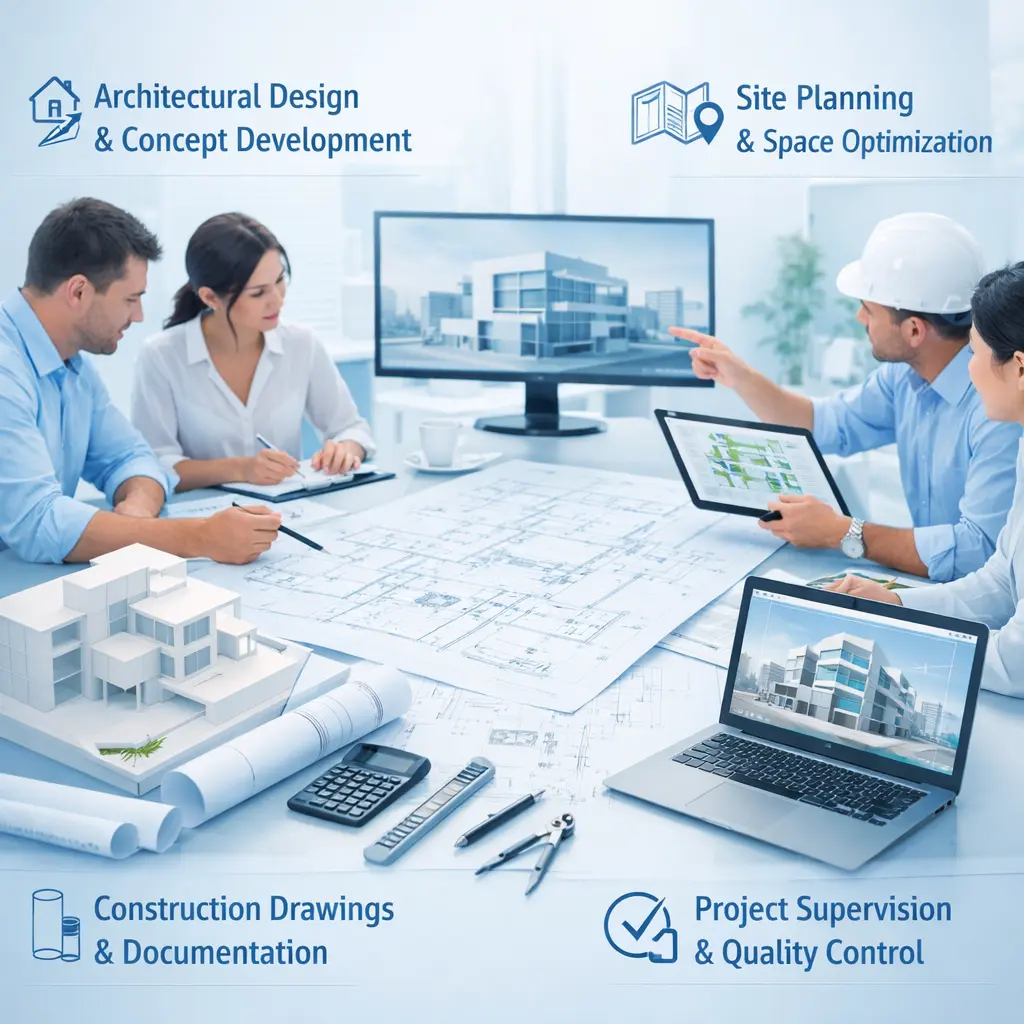 Key services offered by Architects in Lahore - GharHub