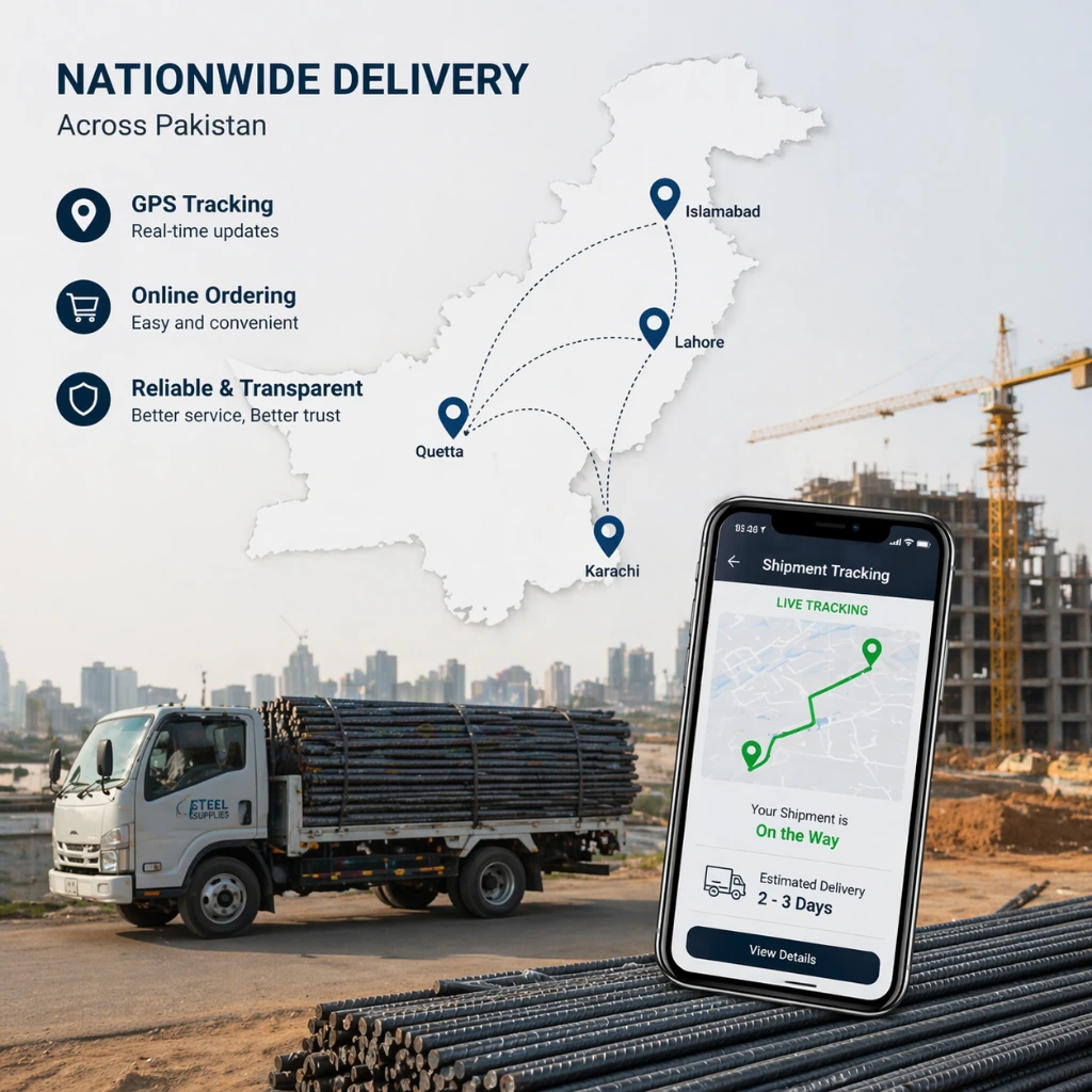 Key Logistics Features for Steel - GharHub
