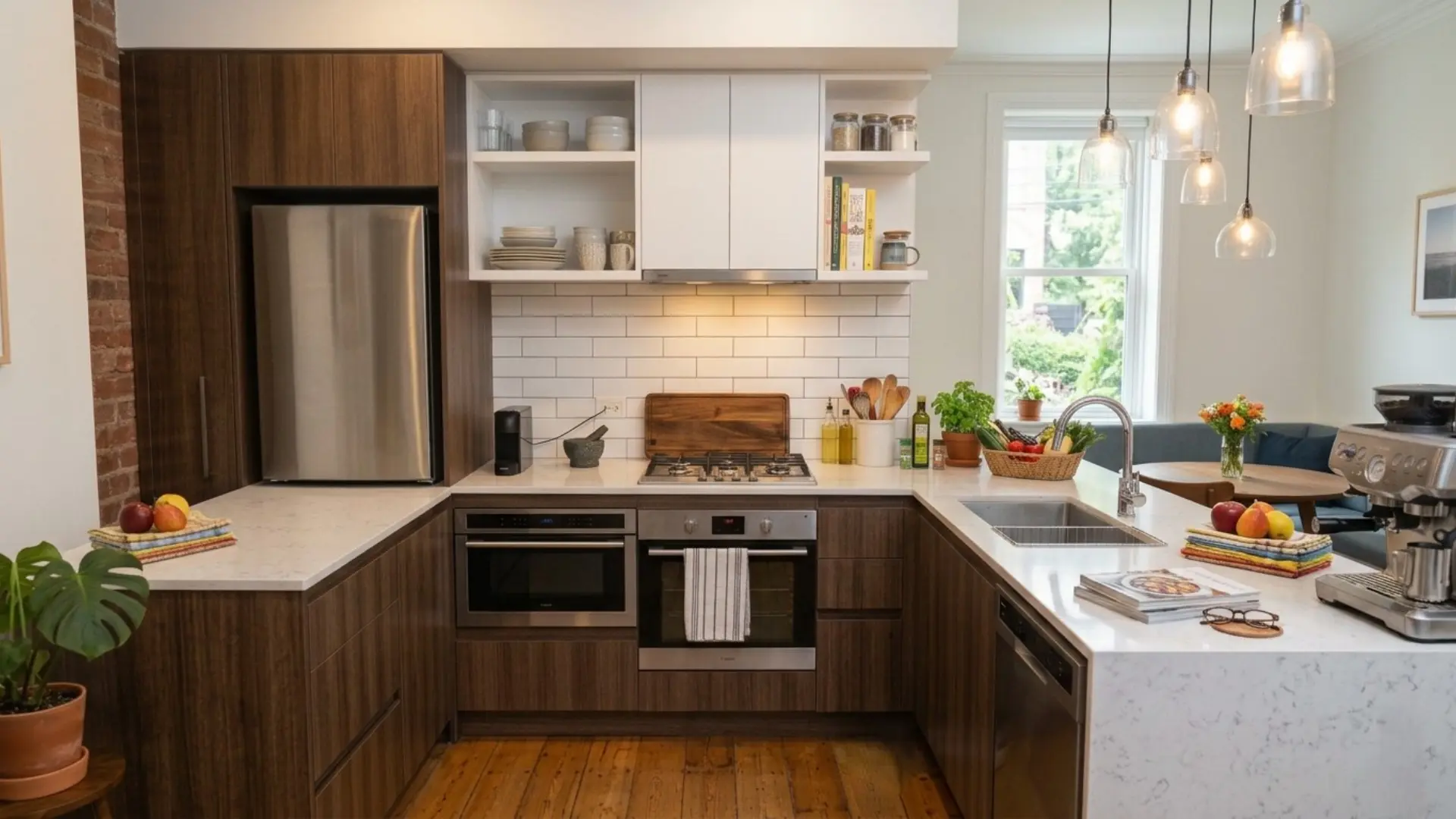 U shapped Kitchen Design