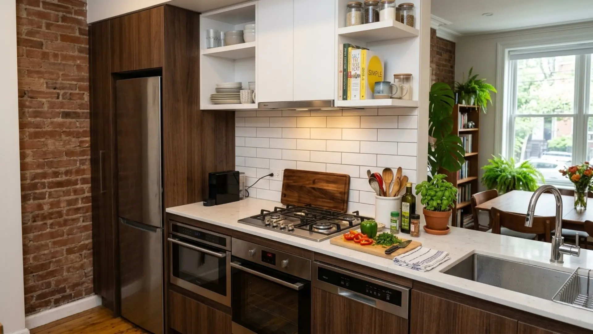 Open wall Kitchen Design