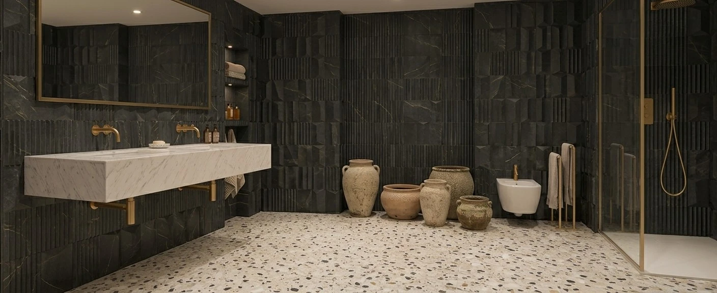 3D and Fluted Wall Tiles