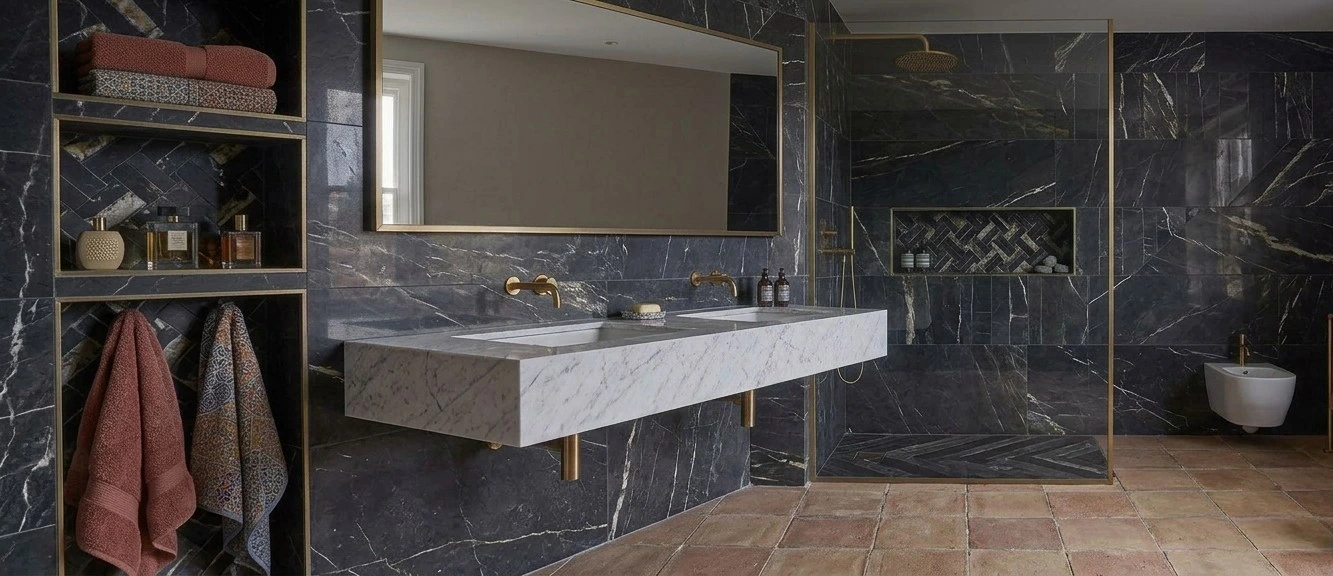 Dark and Moody Tile