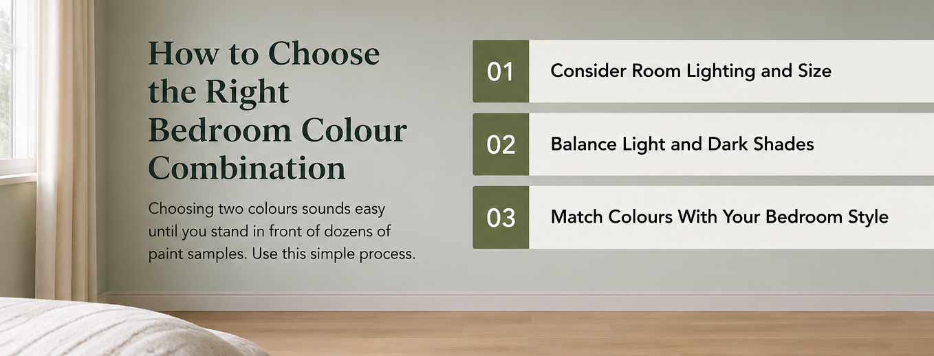 Take Gharhub guide on How to choose the Right Bedroom Wall Color Combination