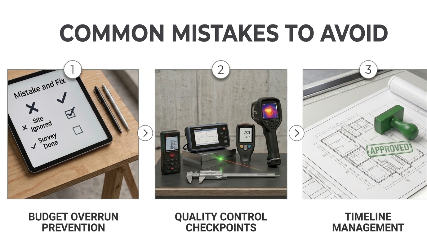 Common problems to avoid during construction with Gharhub