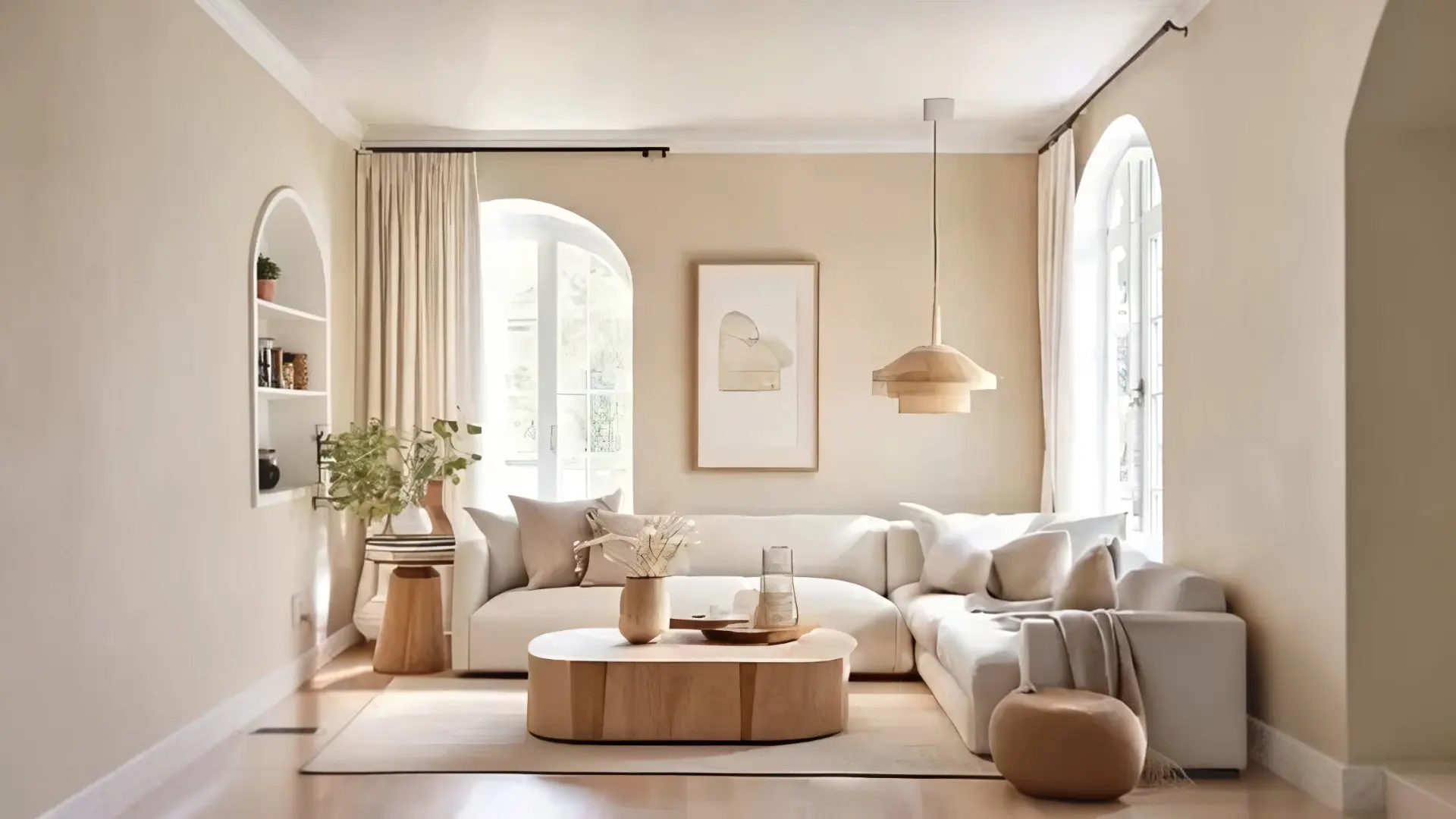 Interior Design Trends by Gharhub - Warm Neutral Colours