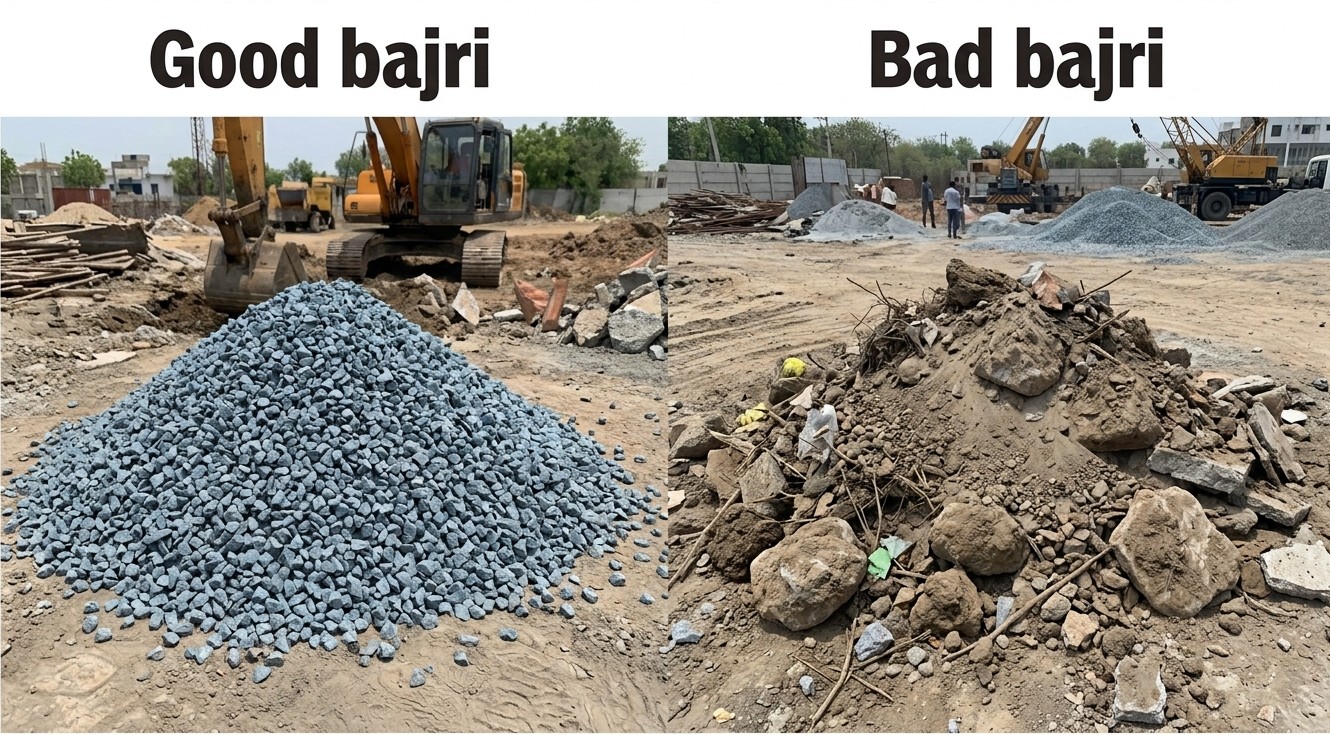 Importance of Good and Bad Bajri in Construction - Gharhub