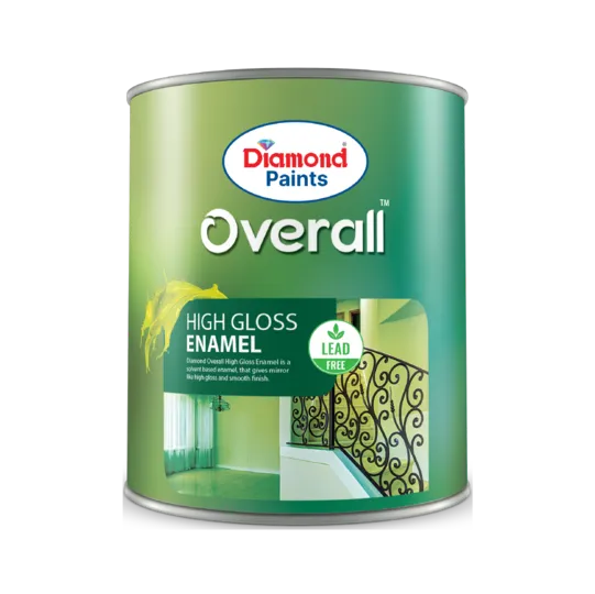 Diamond Paints Overall High Gloss Enamel (Orange Packing)