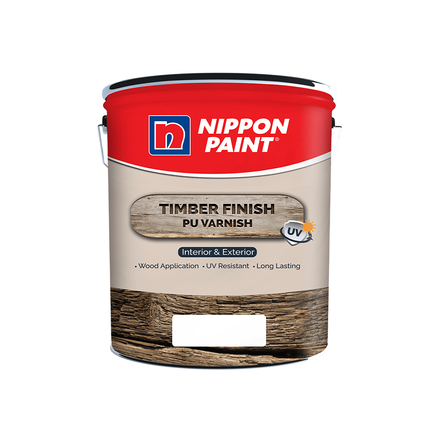 Nippon Paint Timber Finish PU Varnish (Gloss & Matt)