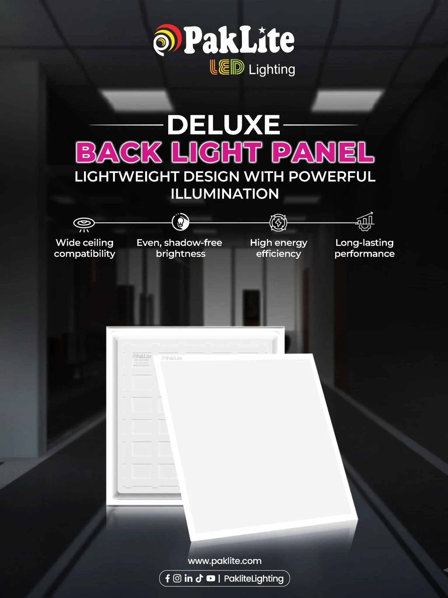 LED DELUXE BACK LIGHT PANEL
