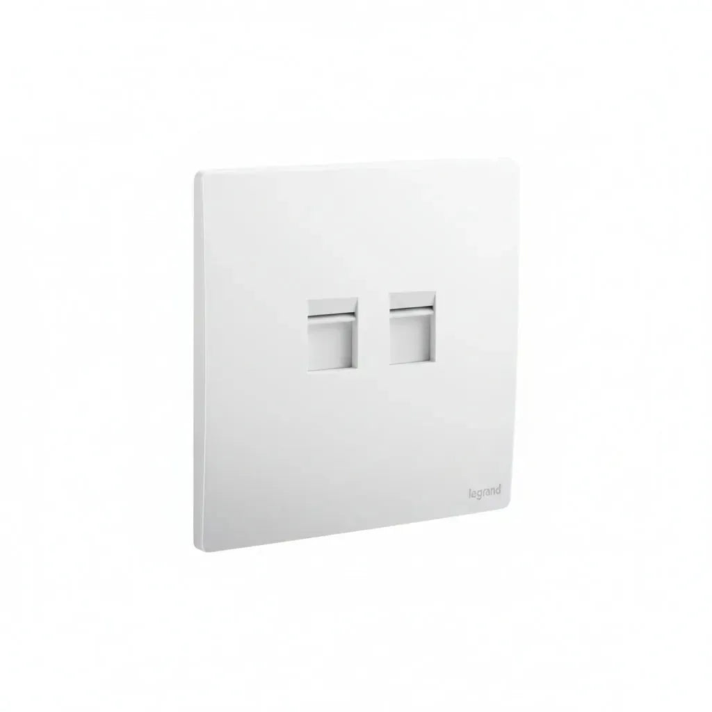Legrand Mallia Senses Series 1-2 Gang Data Plate