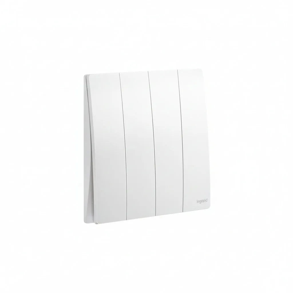 Legrand Mallia Senses Series 1-4 Gang Switch