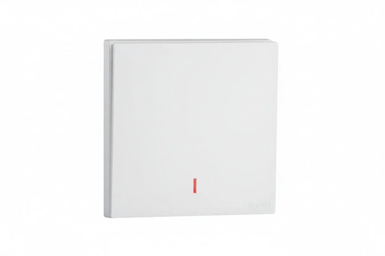 Legrand Obria Series 1-Gang Double Pole Switch - 20A