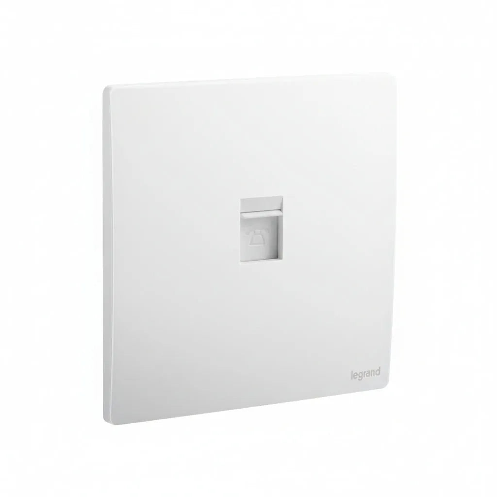 Legrand Mallia Senses Series Single Telephone Socket